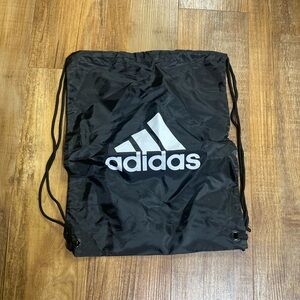 Adidas black & white sling bag
